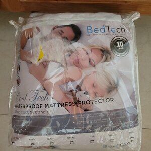 Bed Tech Cool Tech King Size Waterproof Mattress Protector